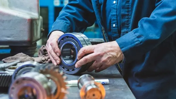 Premium SKF industrial bearing assembly